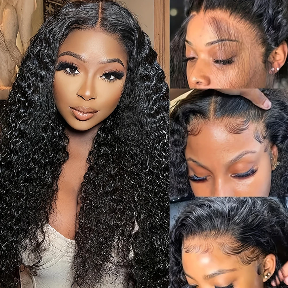 موجة عميقة الباروكات 13x4 HD الدانتيل الجبهة خصلات الشعر المستعار الإنسان موجة عميقة 13x6 HD الدانتيل الباروكة الأمامية 100% شعر الإنسان 5x5 إغلاق شعر مستعار