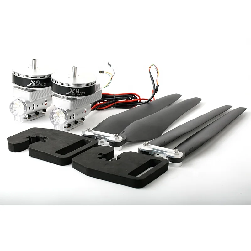 

2 Suit for Original X9 Motor 110KV 12-14S Carbon Fiber Plastics 3411CW CCW Propellerfor for 16L/25L/30L Agricultural Drone