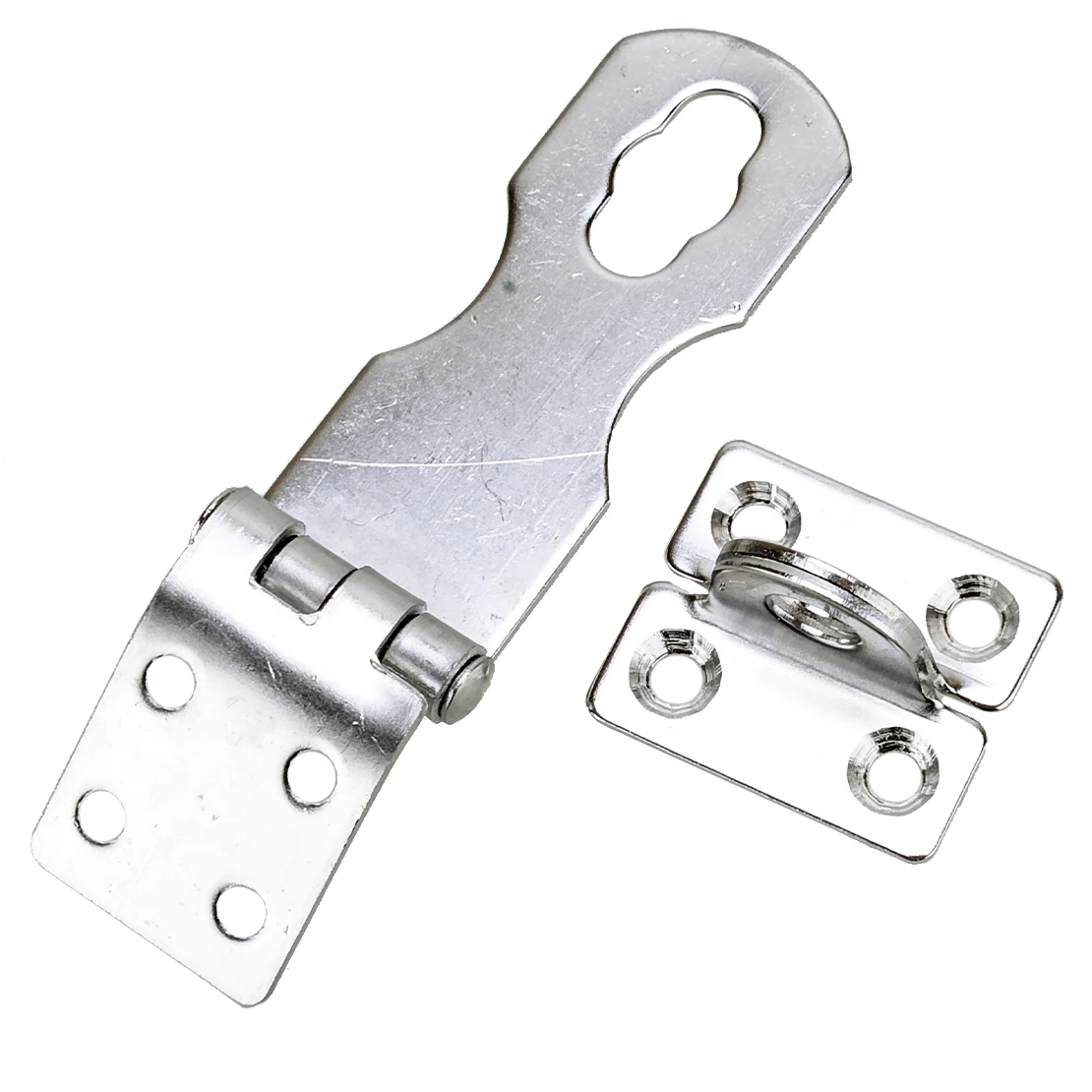 Stainless Steel Deck Safety Hasp Buckle Door Hinge Latch Lock Clasp For Cockpit Locker Marine Companionway Board Boat Caravan