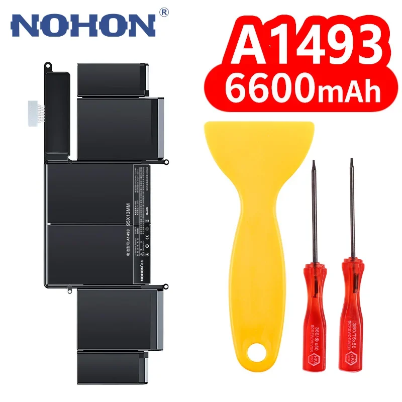 NOHON A1322 A1437 A1493 A1582 A1819 Laptop Battery For Apple MacBook Pro 13 inch Retina A1278 A1425 A1502 A1706 Notebook Bateria