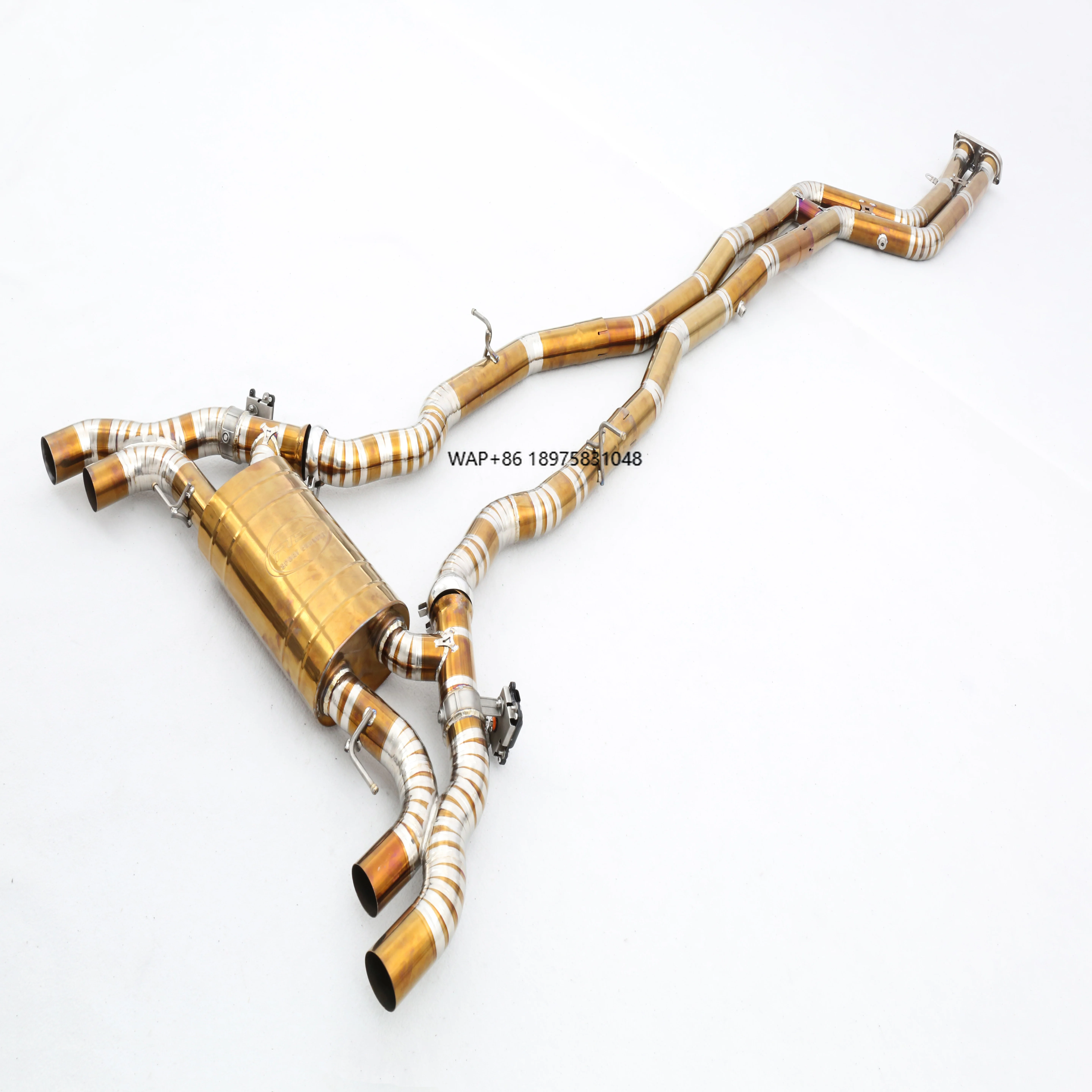 OEM Button Control Titanium Valve Catback Exhaust System for X3M F97