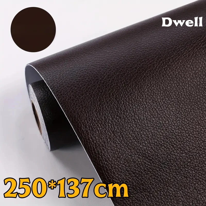 

Soft Artificial Self-adhesive Leather Strong Viscosity Repair Leather for Sofas Car Seats Chairs DIY Crafts PVC Leather Tape