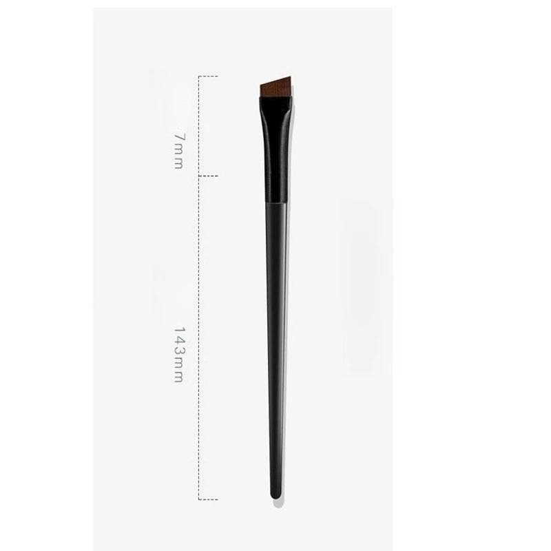 Eyeliner Pennello per trucco contorno sopracciglia Fibra super morbida Penna con impugnatura comoda Pennello per trucco portatile Capelli lisci di fabbrica