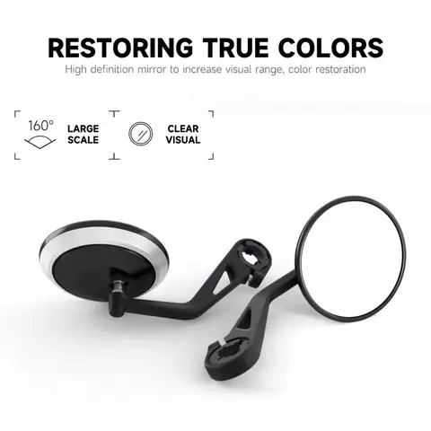 오토바이 CNC 핸들바 핸들 바 리어뷰 사이드 미러 바 엔드 미러 키트 (스트리트 트라이던트 660, 보버 T120, 데이토나 660, 675 용)