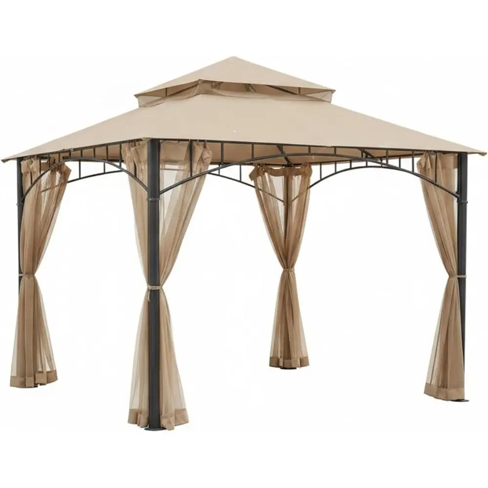 

Сменный верхний сетчатый тент для беседки 10' x 10' - бежевый