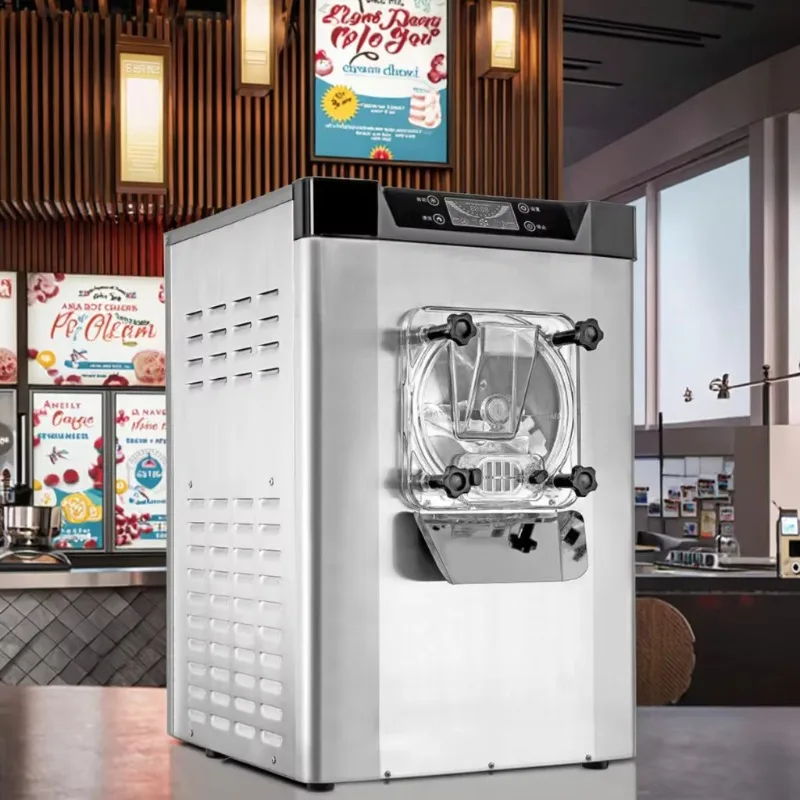 Hot Selling Commercial 220V Ice Cream Maker Automatic New Juice Milk Hard Ice Cream Machine for Dessert Restaurant Equipment