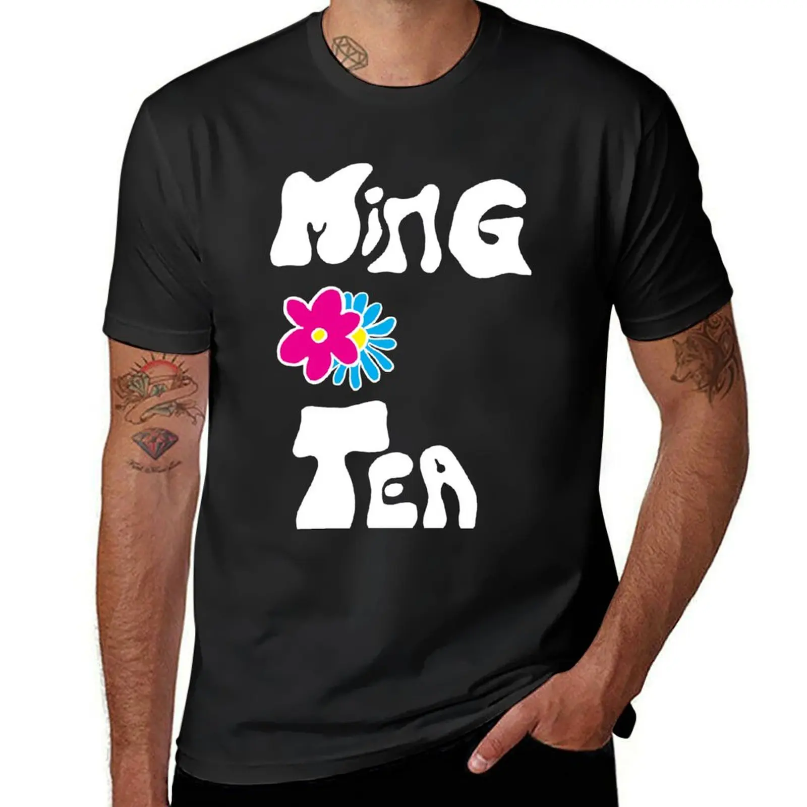 Ming Tea - Austin Powers Inspired T-Shirt heavyweights plus sizes for a boy hippie clothes heavyweight t shirts for men