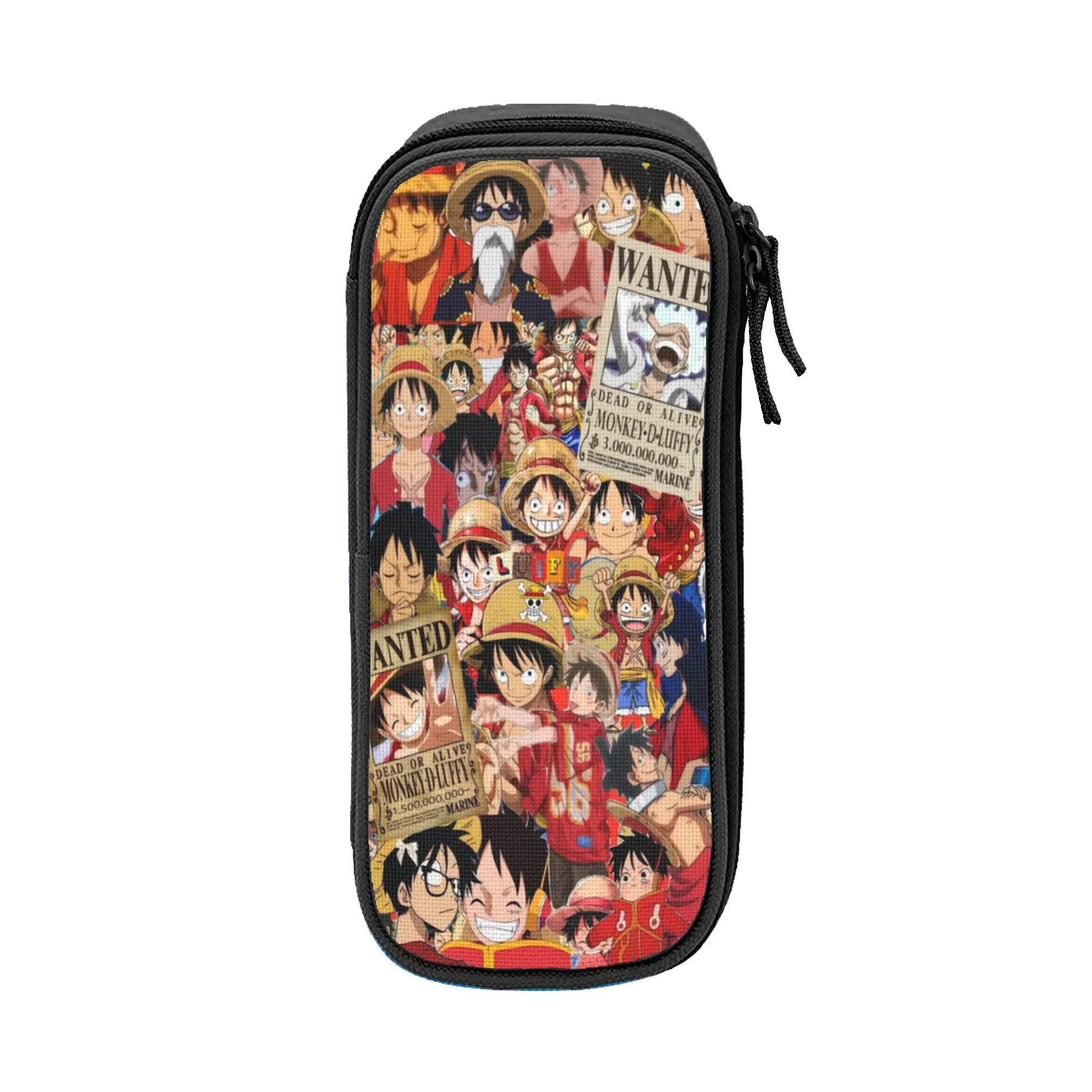 

o-one-piece-e onepiece luffys Pencil Case Classic Pen Box Bag Student Big Capacity School Supplies Zipper Pencilcases