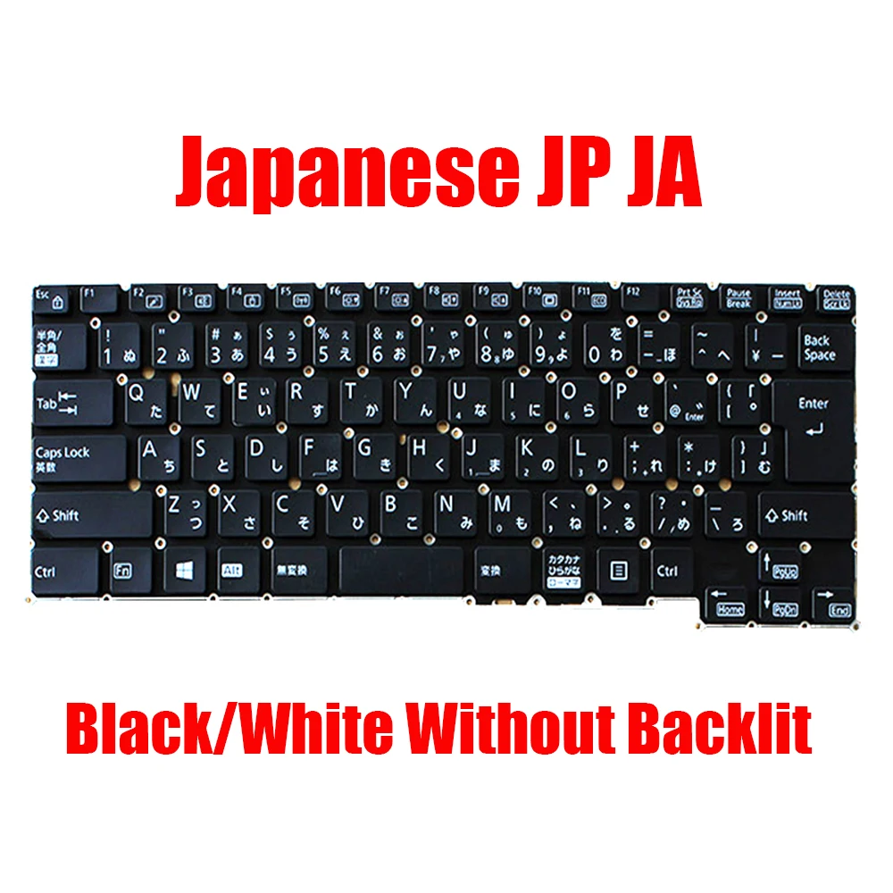 

Японская клавиатура для ноутбука JP JA для Fujitsu LifeBook U9310 U9310X U9312 U9312X U939 U939X UH08 UH09, белая, без подсветки, новая