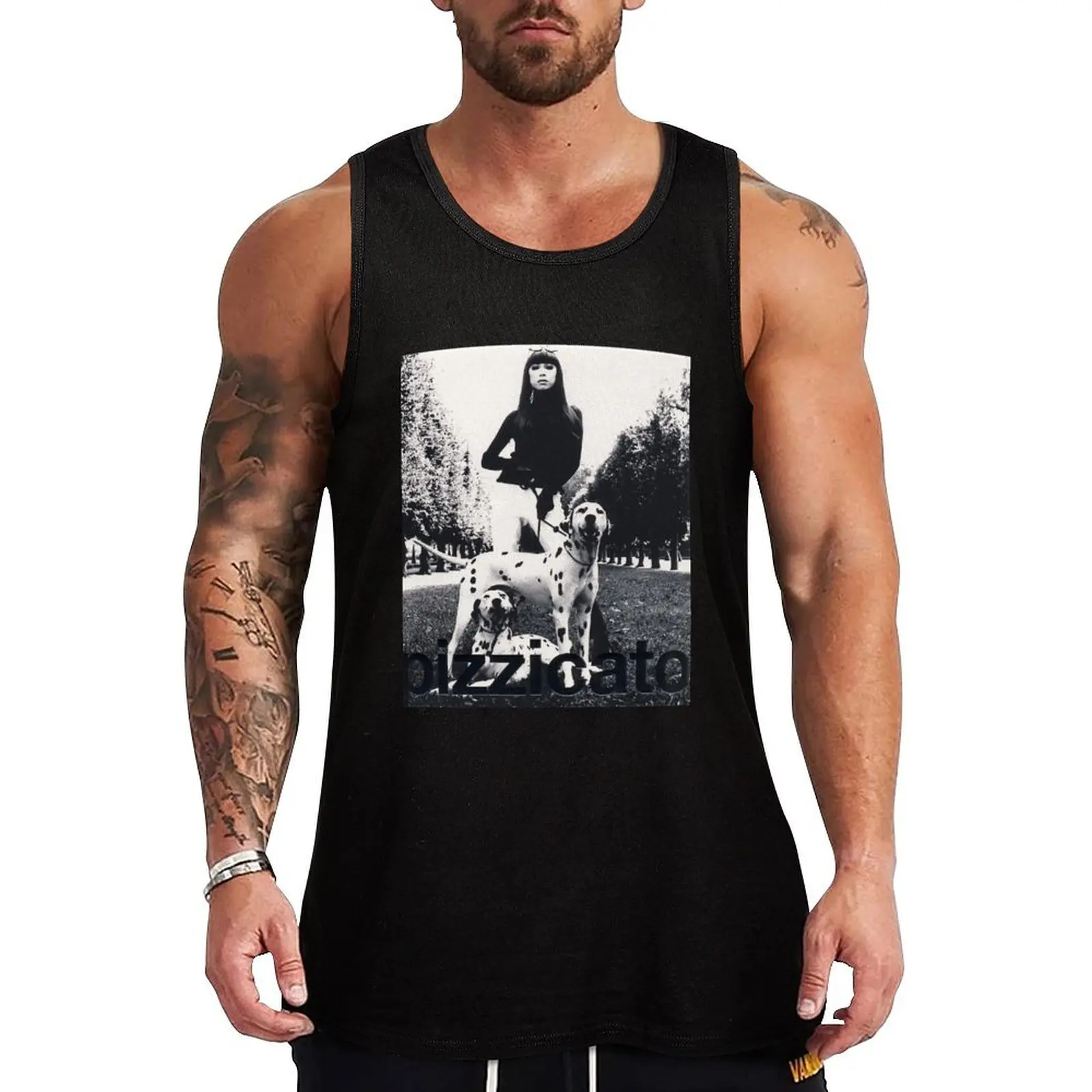 Pizzicato Five - Maki Nomiya Classic Tank Top muscle t-shirt anime sleeveless gym shirt man fitness Men's fitness t-shirt