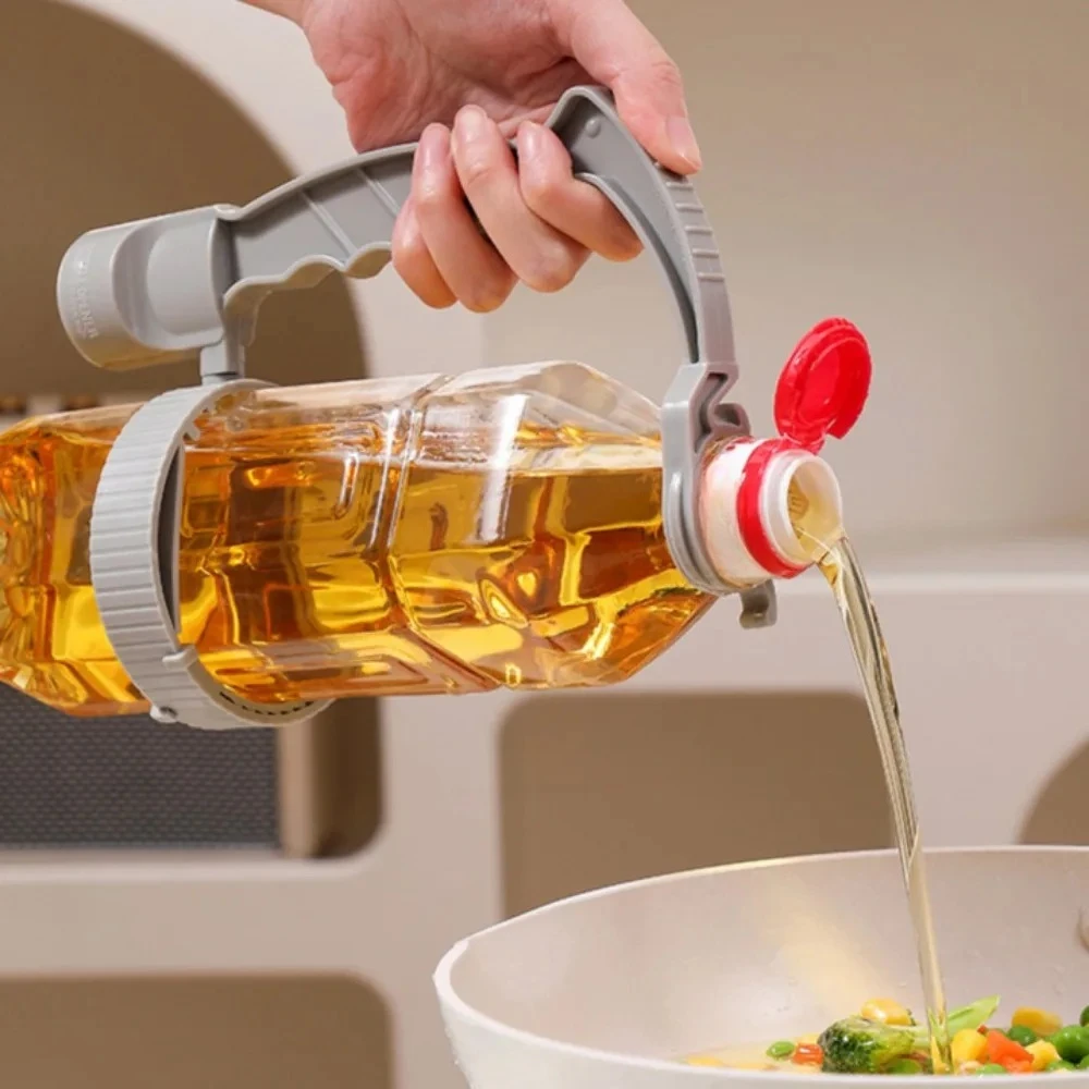 

Cuisine Outils Drink Bottle Pour Handle Multifunctional Precise Control Flow Rate Built-in Bottle Opener Prevents Spills From