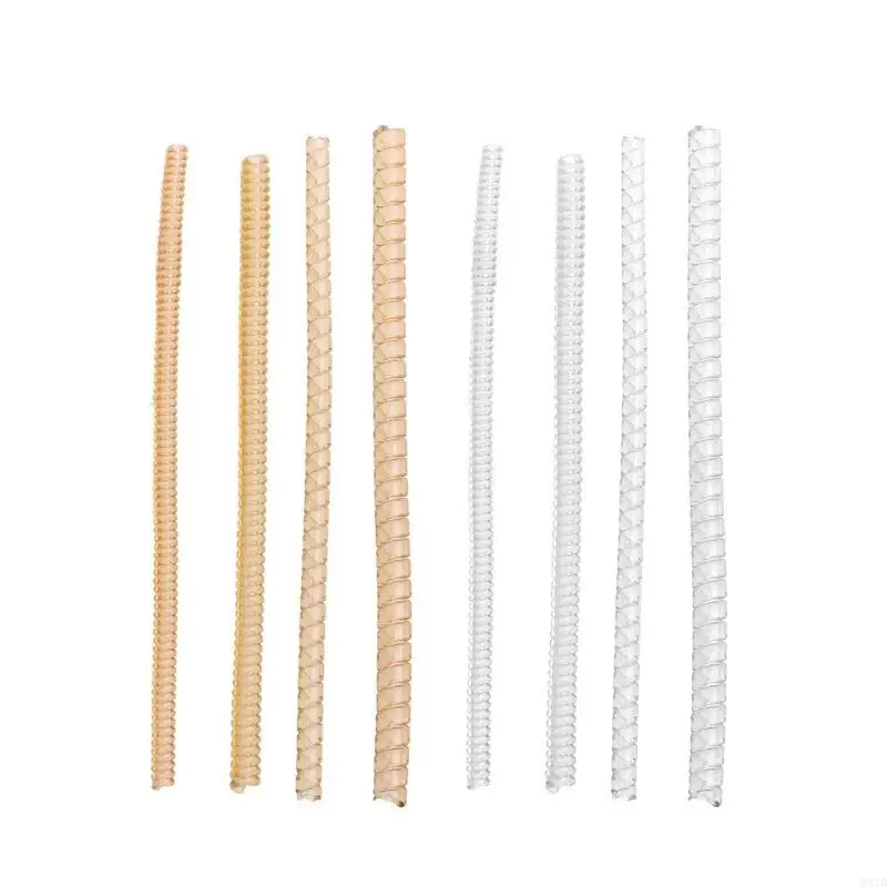 8X Invisible Ring Adjuster Ring Tightener Fit Any Ring Sizes of Ring Sizer Plastic Ring Guard for Women Men 4 Size