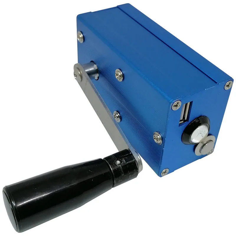 

Disaster Preparedness Hand-cranked Generator Field Electricity Source Efficient Manual Power Generator 18 X 10 X 6 Cm