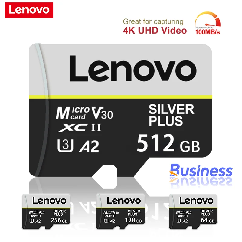 Lenovo SD Micro Card 512GB Games SD Memory Card 256GB Micro TF SD Card 128GB 64GB Video TF Card For Camera Surveillance Devices