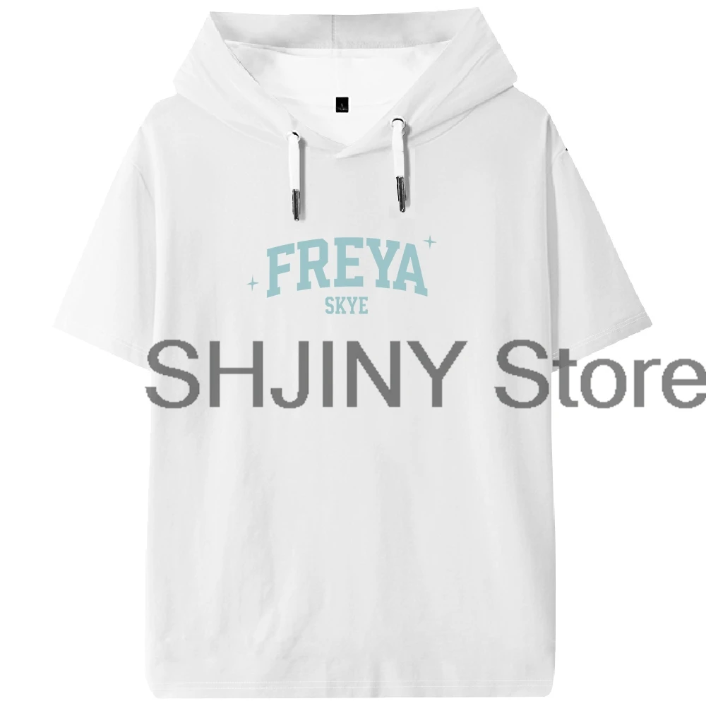 

Freya Skye Merch Hooded T-shirts 2026 World Tour Unisex Short Sleeve Tee Men Women Outdoor Streetwear Tops