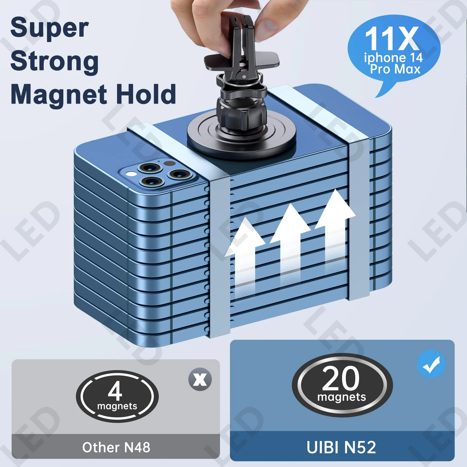 Thumbnail 3 - #18 Latest Magnetic Car Phone Holders Offers