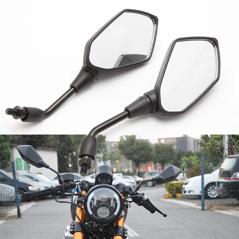 

1pai Motorcycle Handle Rearview Mirrors for Yamaha XT250 XT350 XT500 XT600 Retrovisores Para Moto Side Mirrors Modified Parts