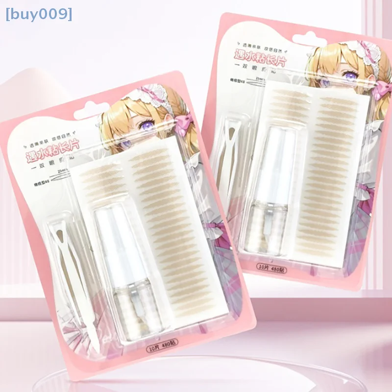 【buy009】Niewidoczne naklejki na powieki, koronkowe paski do liftingu powiek, taśma do powiek, naklejki samoprzylepne, narzędzia do taśmowania powiek