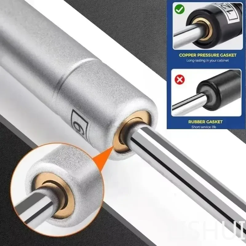 4pc Gas Strut Cabinet Door Lift Support Pneumatic Rod Hydraulic Spring Hinge Air Strut Kitchen Cupboard Hinge Furniture Hardware