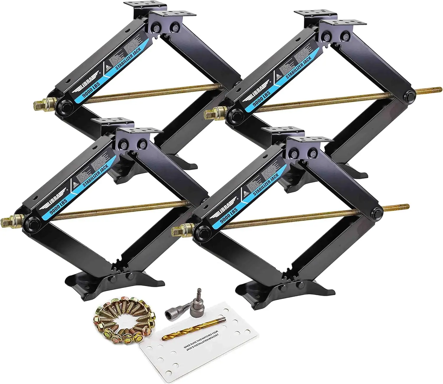Set Of 4 9K Lb Heav… - image