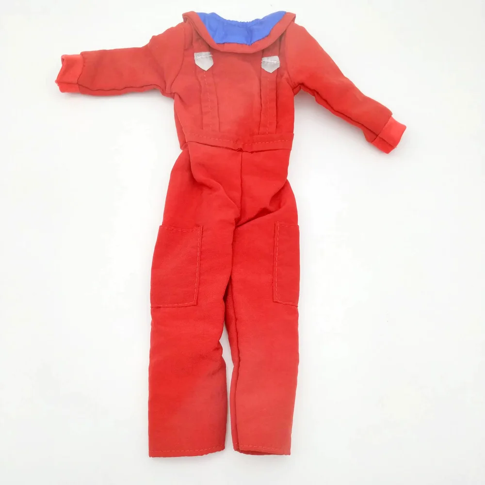 

1/6 Scale Male Soldier Red Jumpsuit Fashion One-piece Suit Clothes Model for 12in Action Figure Toys Collections