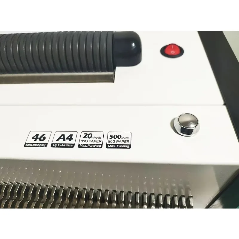 Picture 7: China Supplier Wholesale Voltage 125w Electricity Spiral Coil Binders and Binding Machine