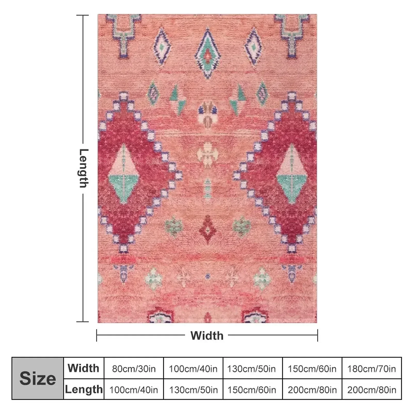 Heritage Moroccan Rug Style Design Throw Blanket Sofa Bed linens Blankets For Sofas Designers warm for winter Vintage Blankets