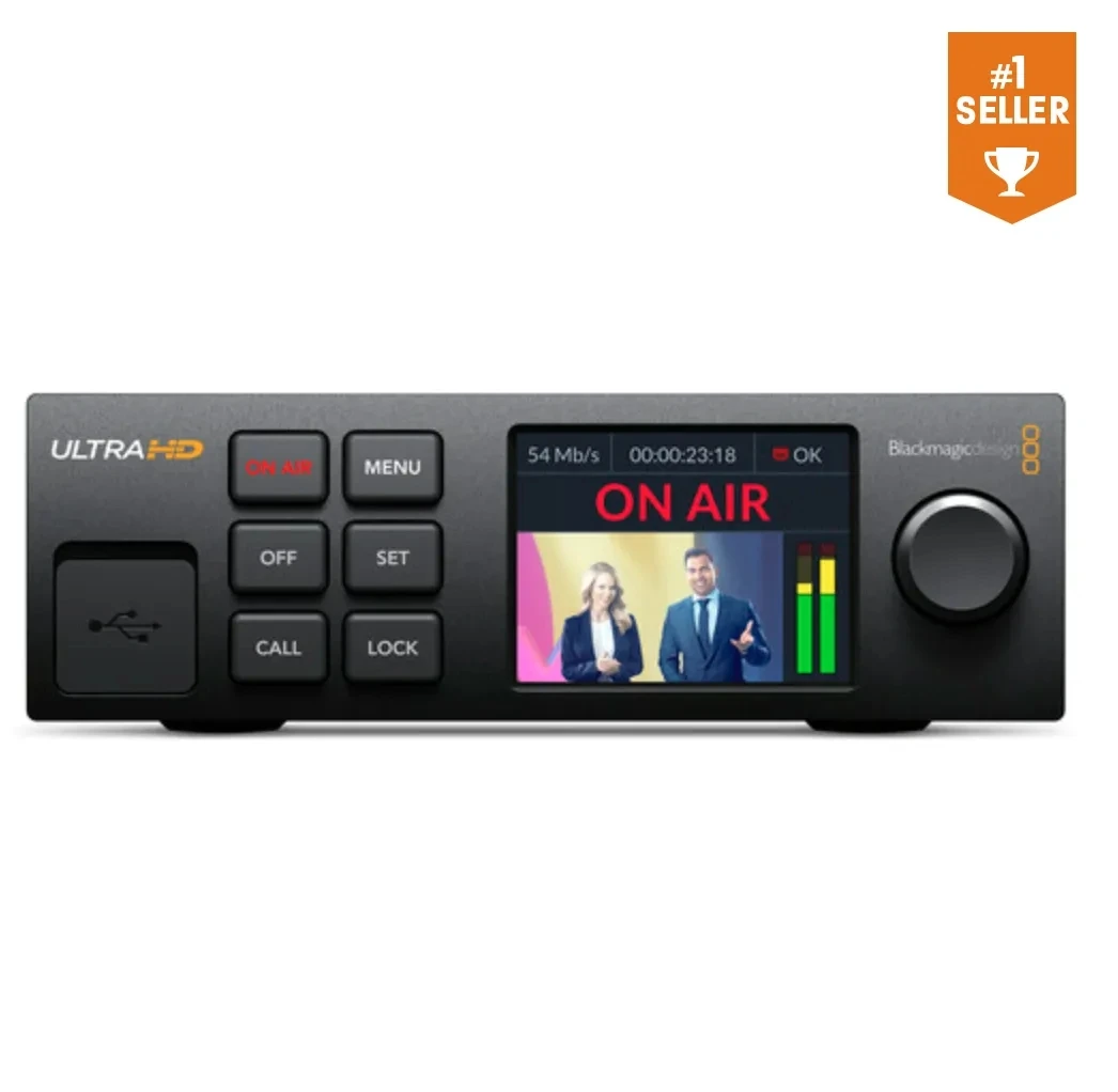 

Blackmagic Design Web Presenter 4K Version Ultra HD Web Presenter 4K Photo Studio for Live Streaming Video