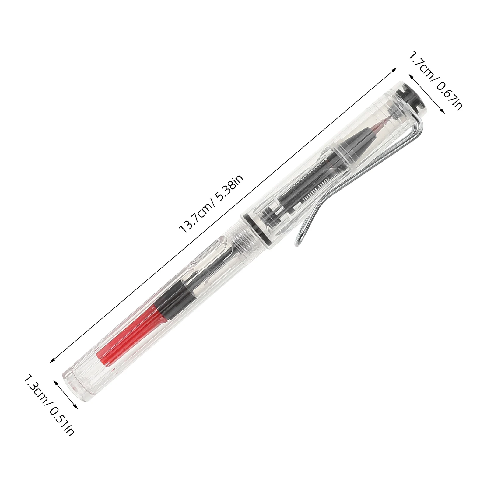 10Pcs Fountain Brush Pen Calligraphy Soft Tip Refillable Design for Traditional Chinese Writing Sketching Drawing Ink Brush Pen