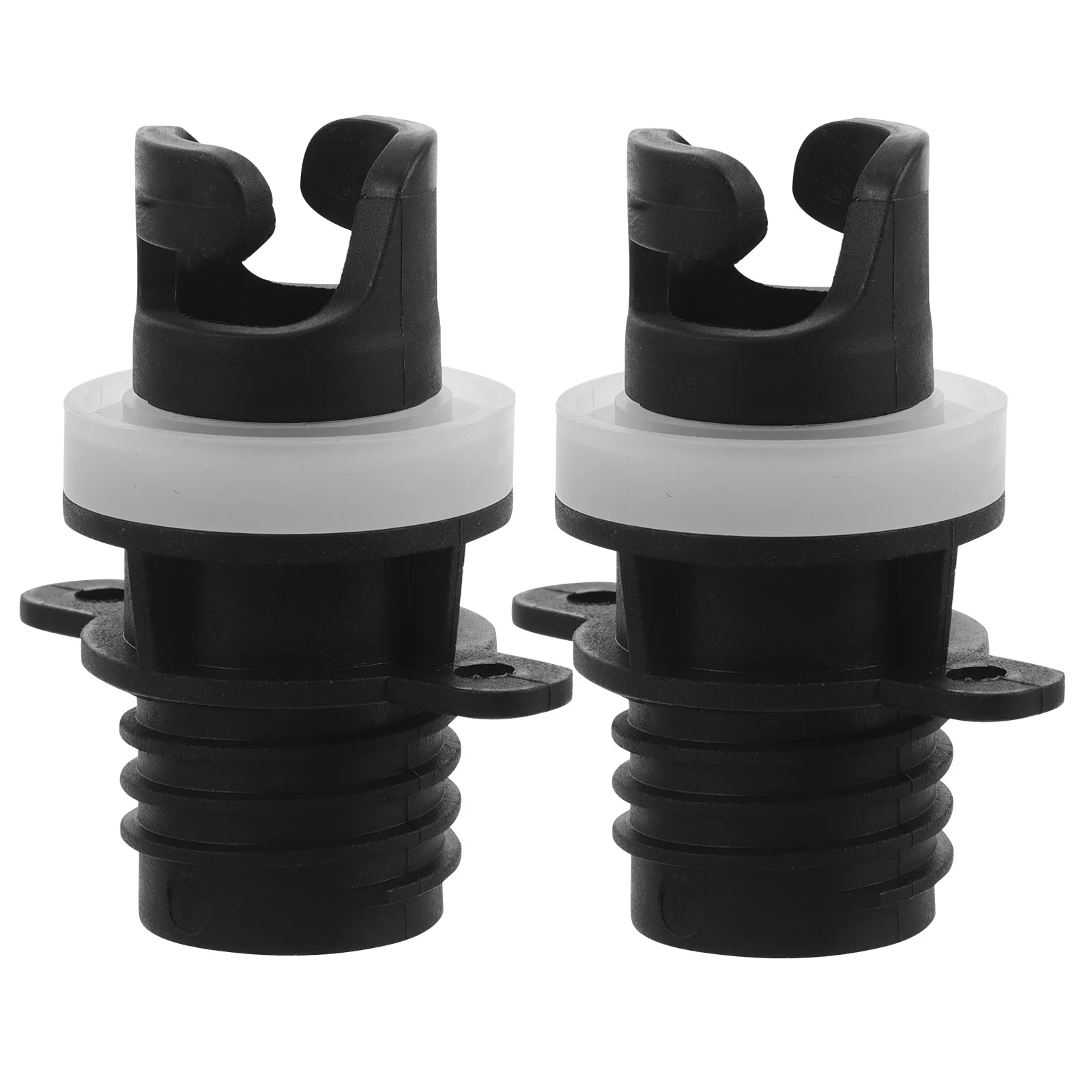 

2pcs Air Pump Adapter Valve Converter Sup Pump Adapter For Inflatable Boat Kayak Paddle Board - Quick Connect & Strong Sealing