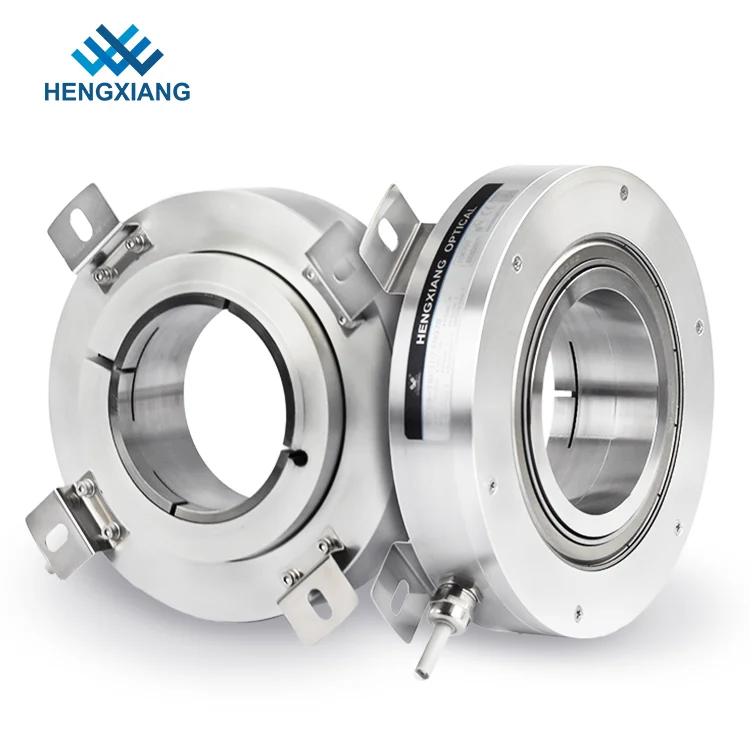 High-precision optical sensing encoder K158 158mm outer side large hollow shaft encoder  hole 1024-80000 ppr encoder