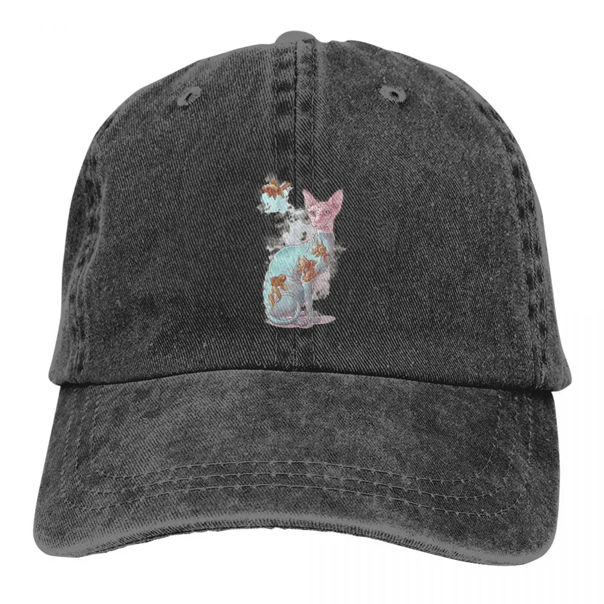 Conformity Baseball Cap Men Hats Women Visor Protection Snapback Canadian Sphynx Cat Caps