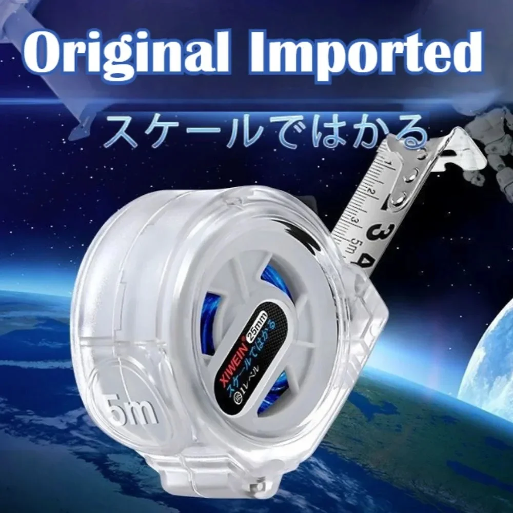 3/5/7.5/10M Steel Tape High-precision Wear-resistant Ranging Tool Measure Measuring Tape Retractable Buffer Design Tape Measure