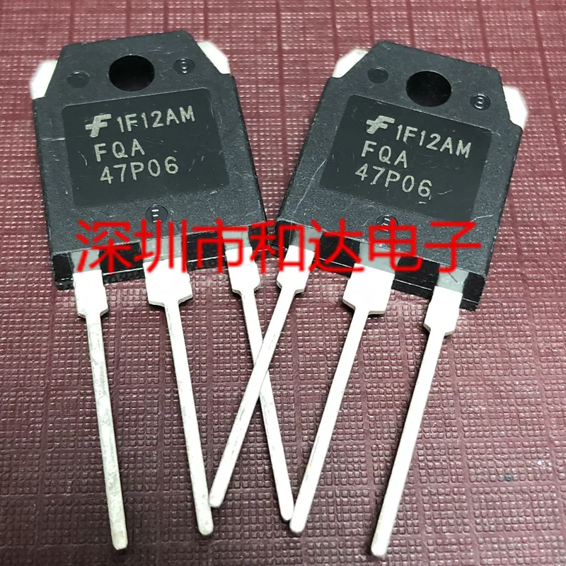 5 piezas-10 piezas FQA47P06 TO-3P 60V -55A en STOCK nuevo y ORIGINAL