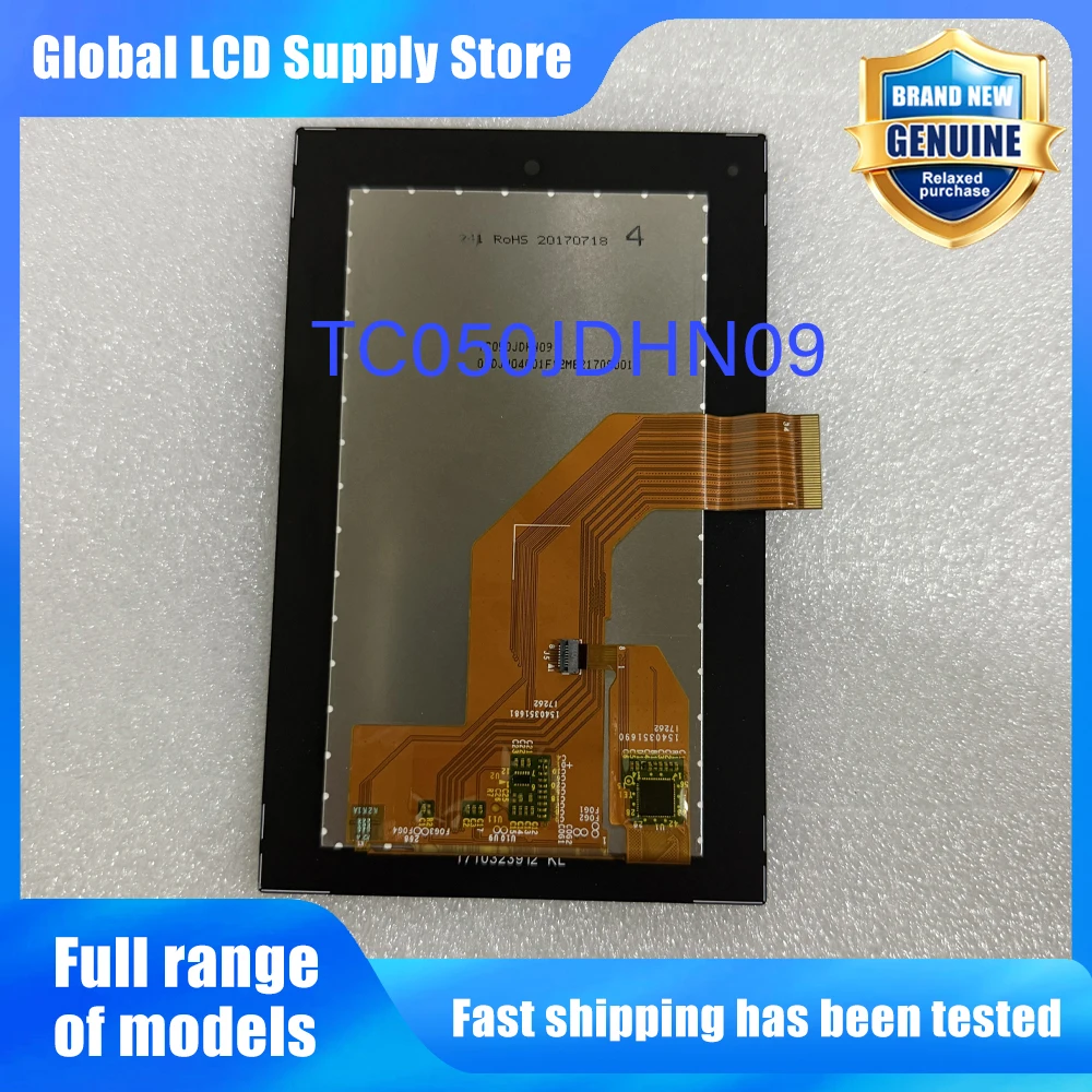 TC050JDHN09 New Original A-Grade 5 inch 1280x800 LCD Display Screen for Smart Home/IoT/Consumer TC050JDHN09-00
