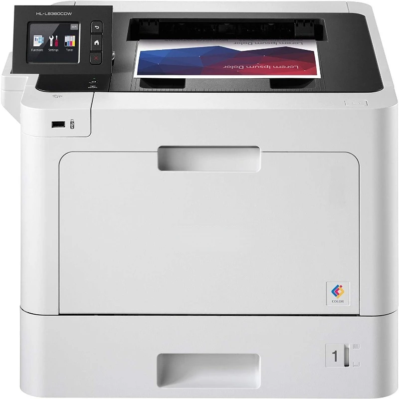 Color Laser Printer, HL-L8360CDW, Wireless Networking, Automatic Duplex Printing, Mobile Printing, Cloud Printing