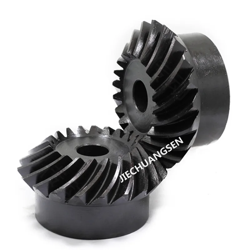 

2pcs/Lot (a Right + a Left) Helical Bevel Gear 1.5Modulus 30 Teeth 2M 22T 25T 2.5M 20T High Frequency Harde 45# Steel