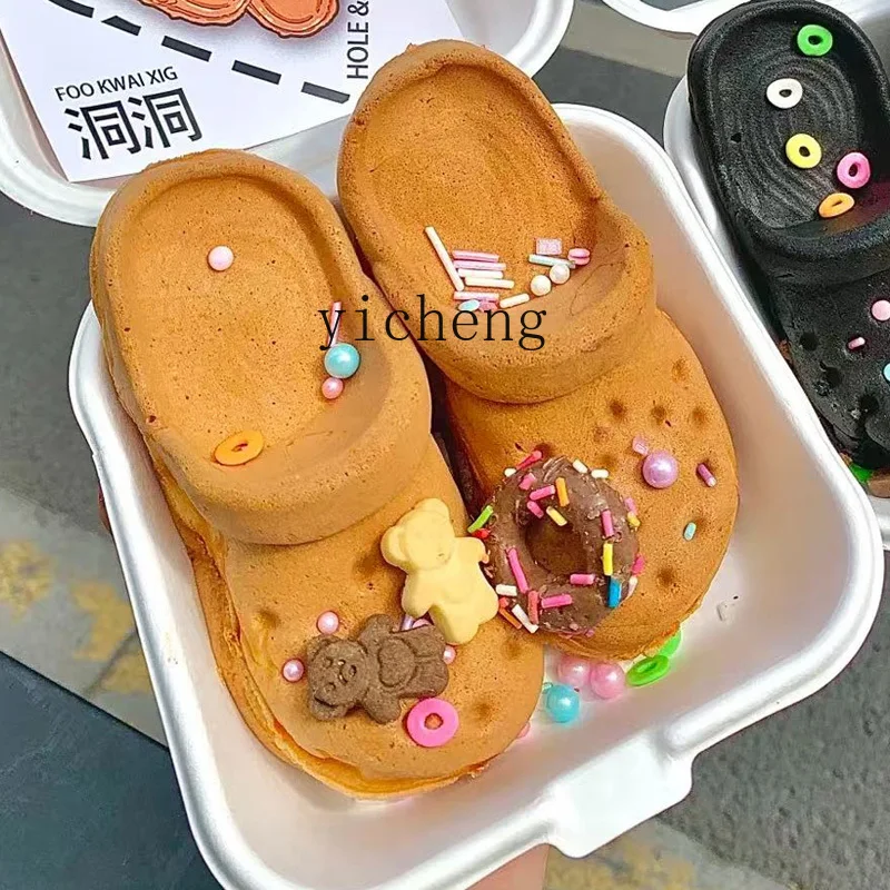 TQH hole shoes egg mold commercial stall Internet celebrity slippers burnt waffle machine gas electric bread burnt