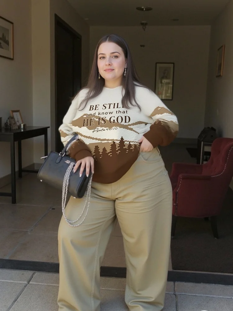 

Модный оверсайз свитшот в корейском стиле, коричневый, легкий, весна 2026, утепленный, с длинным рукавом, туника в стиле Харадзюку, 5XL