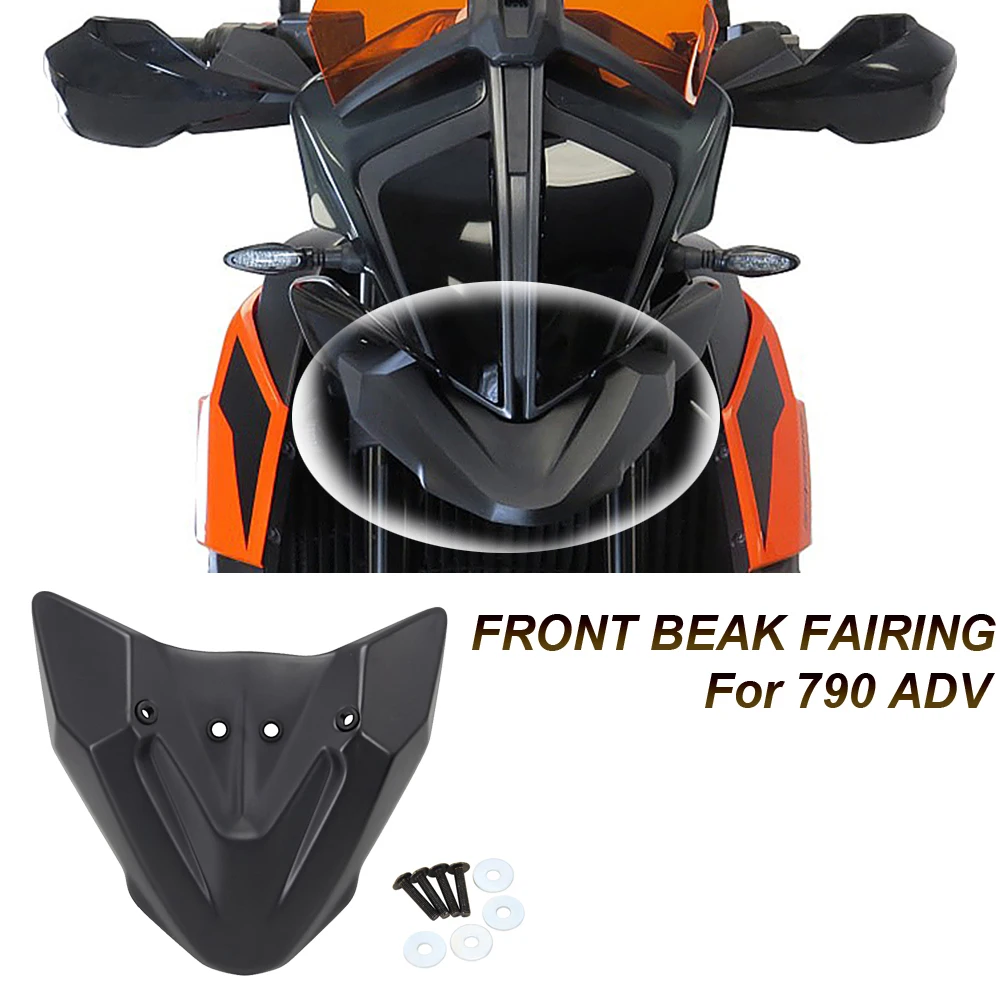 

New Motorcycle For 790 ADV Front Beak Fairing Extension Wheel Extender Cover 790ADV