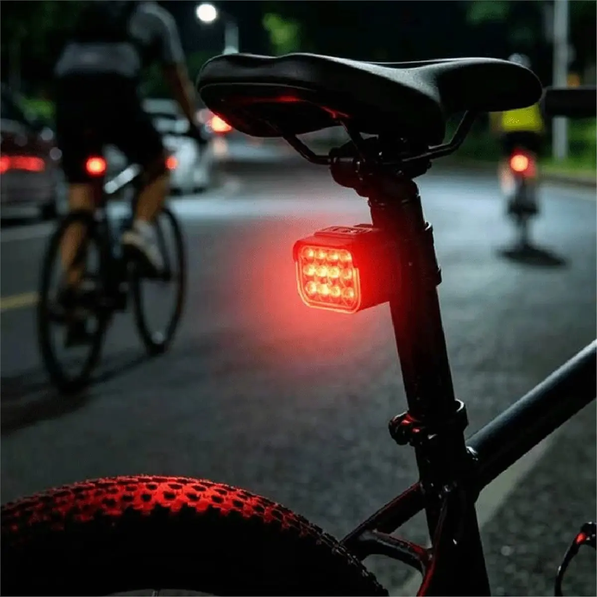 newA10R Bicycle Rear Light Front Light LED Waterproof Bike Lamp USB Rechargeable Mtb Road Bike Taillights Bike Parts
