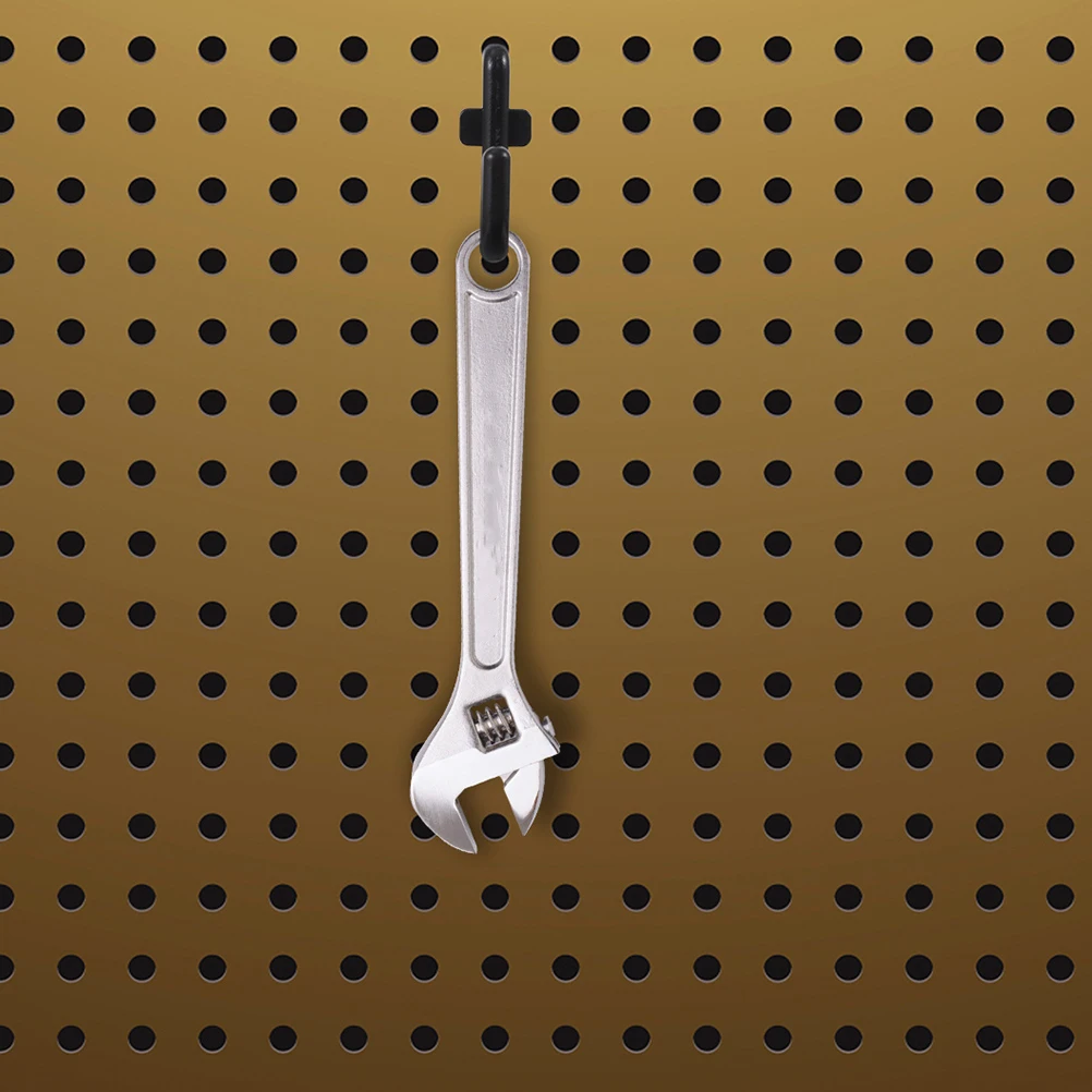 

10pcs Pegboard for Tools Storage Wall ganizer Sturdy Plastic J Type Garage Pegboard Hooks Home Workshop Accessories