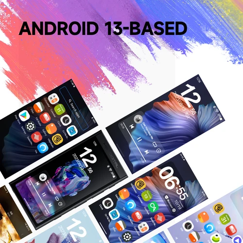 Imagen 2 del producto HiBy Digital M300 Android 13 reproductor de música MP3 Audio HiFi Bluetooth WiFi USB DAC DSD Radio FM micrófono Dual altavoz incorporado IPS 29 horas