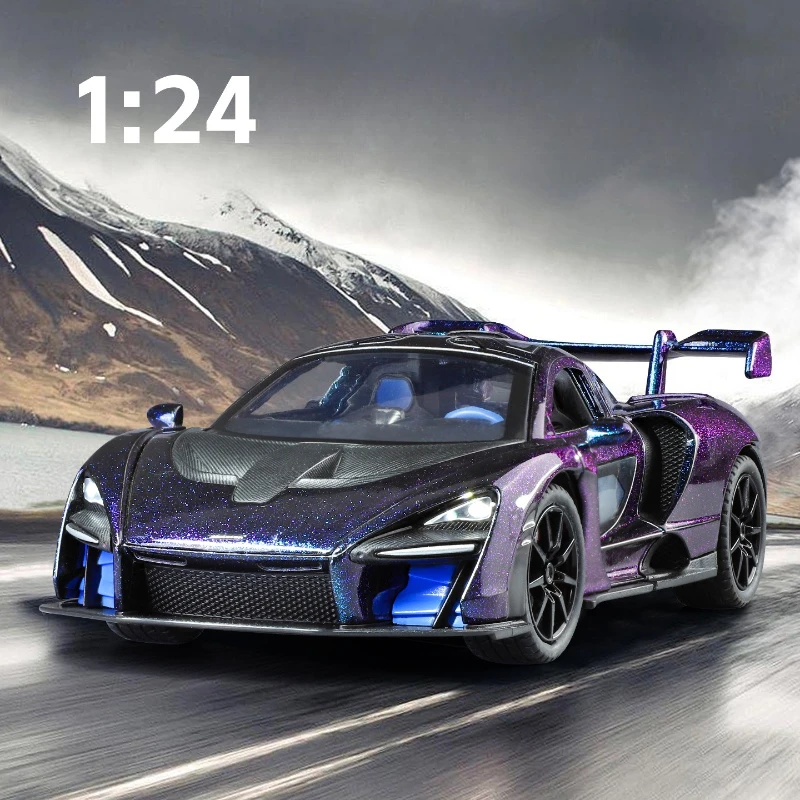 1-24-senna-sports-car-alloy-metal-diecast-car-model-toy-sound-light-vehicle-toys-for-boy-children-gifts