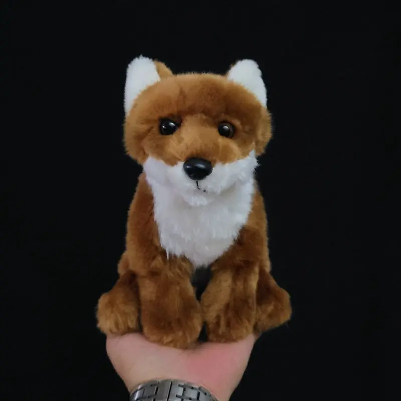 

Имитация маленькой лисы, плюшевая игрушка, милая кукла дикого животного, куклы Red Fox, реалистичные животные, имитация мягких кукол, кавайные игрушки, подарки