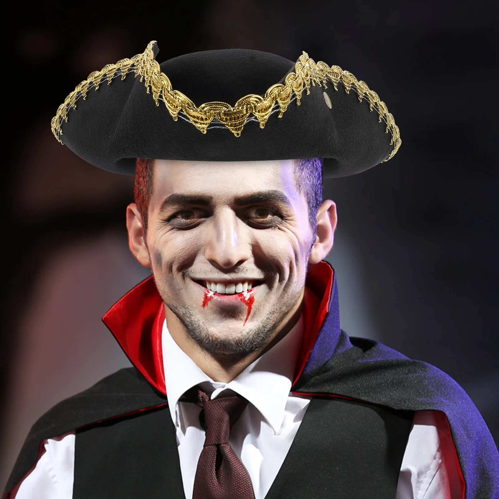 

Pirate Hat Creative Carnival Cosplay Party Prop Light Artificial Pirate Costume Hat Carnival Hats Hats for Party