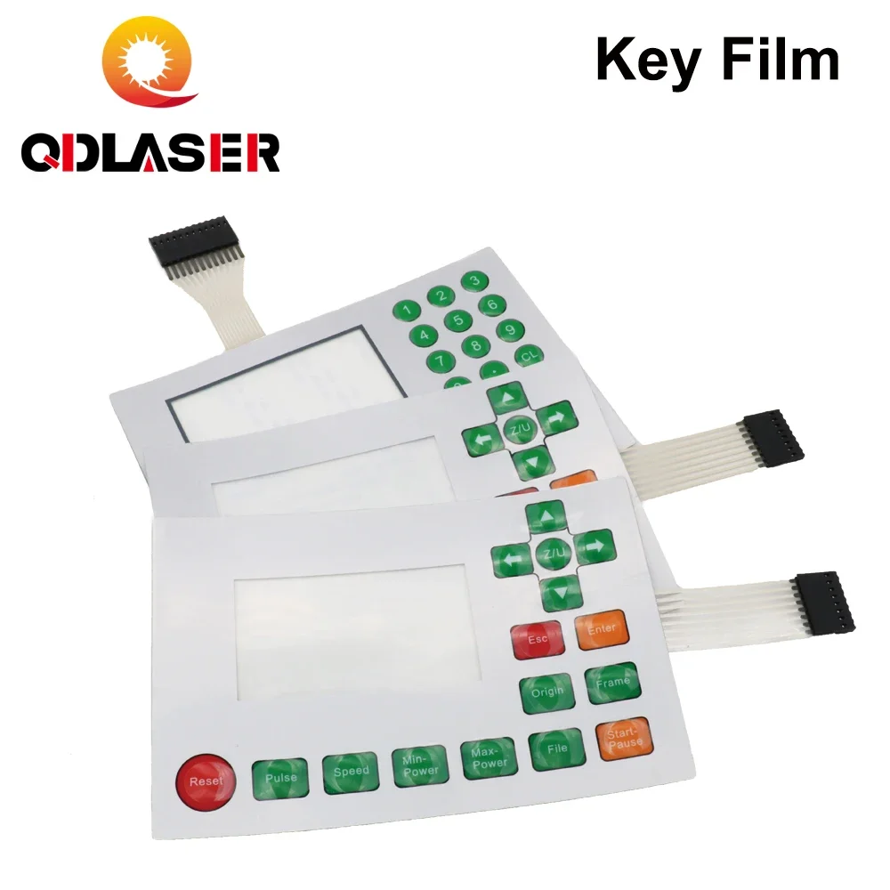 QDLASER Ruida Control Cards Membrane Switch for RDLC320-A RDC6332M RDC6442S RDC6332G RDC6442G Panels Key Film Keyboard Mask