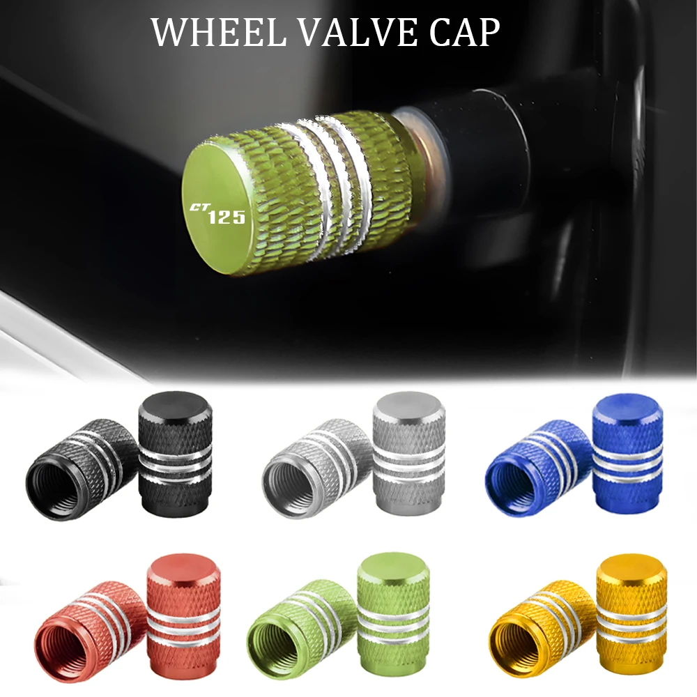 Motorcycle Tire Valve Cover Aluminum Alloy for Honda CT125 2023 Accessories CT 125 Hunter Cub 2021 2024