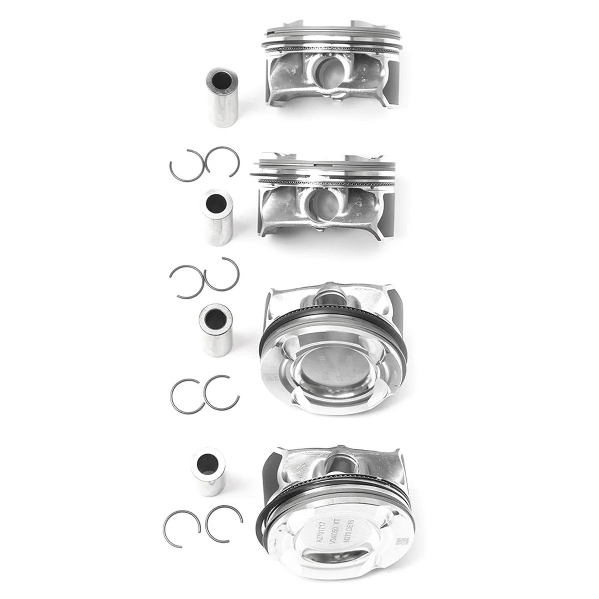 Pistones 1,6 T y anillos de pistón de 20MM y 83MM para Benz A220, A250, B200, CLA220, GLA220, GLA260, 2700302017