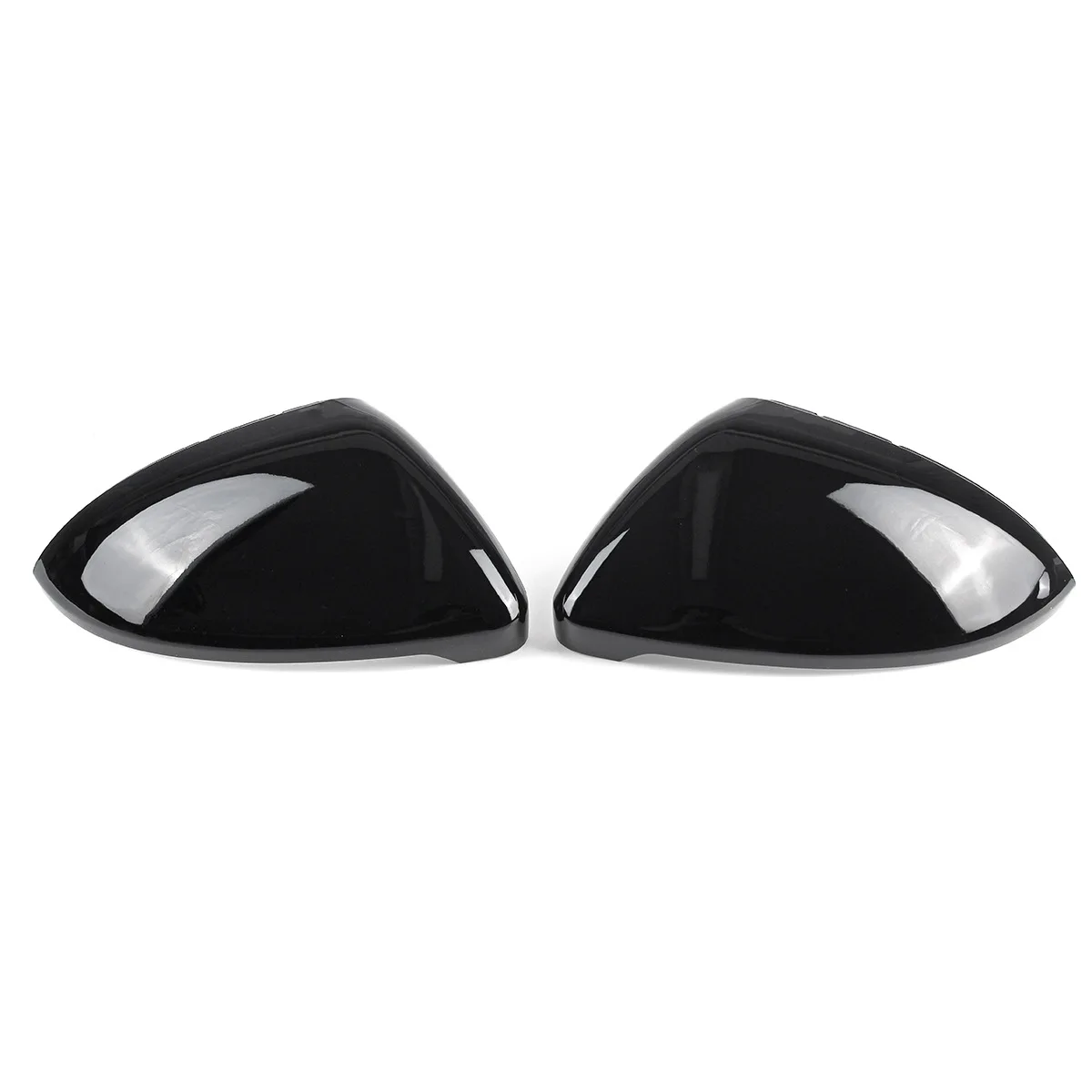 

Suitable for Volkswagen Golf 7 7.5GTD R GTI Rearview Mirror Mirror Case Bright Black Case Mirror Cover Case